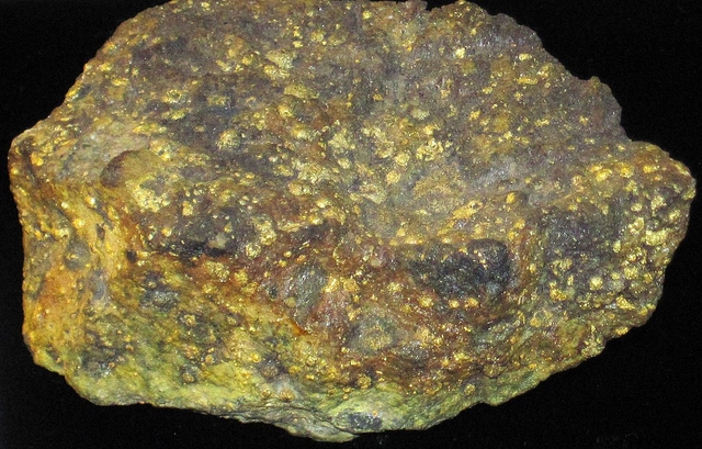 Roasted gold ore James St. John Wikimedia Commons